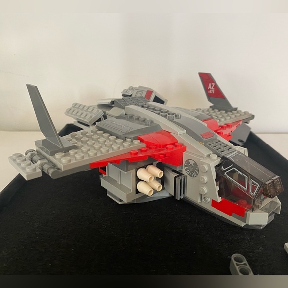 Lego Other - LEGO Fighter Jet assembled w some pieces missing